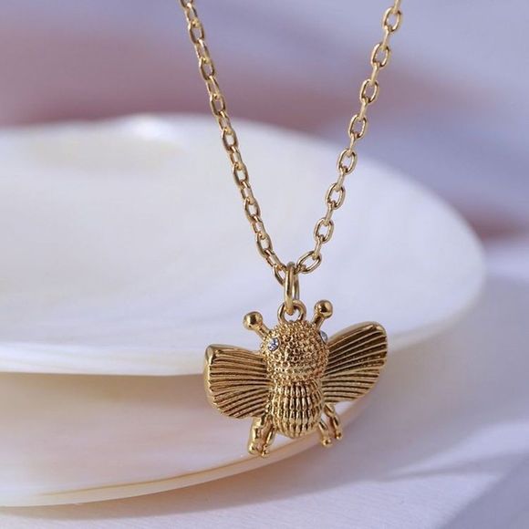 Kate Spade All Abuzz Bee and Into the Bloom Flower Pendant Necklace - Picture 9 of 11